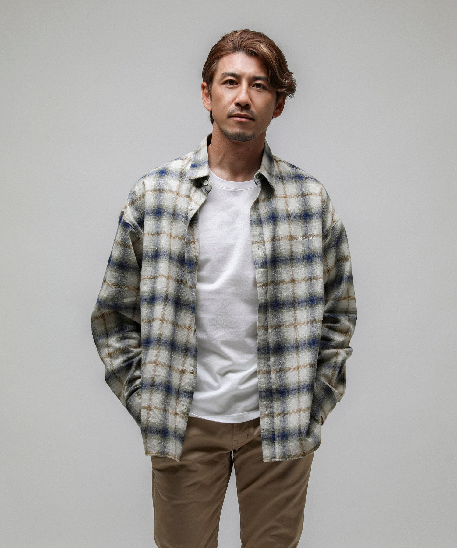 VANQUISH Check Shirt[VJS1391]