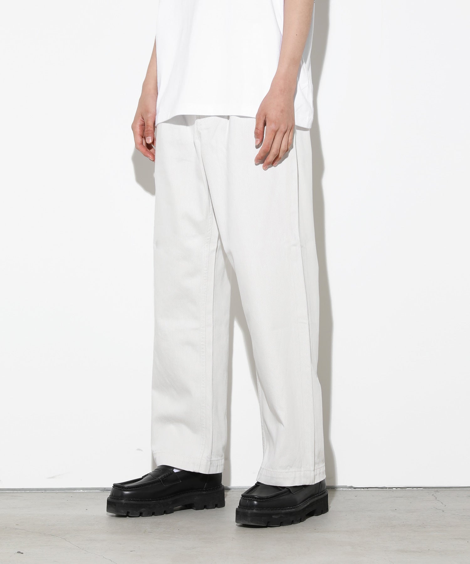 2Tuck Straight Wide Trousers[LEP205]