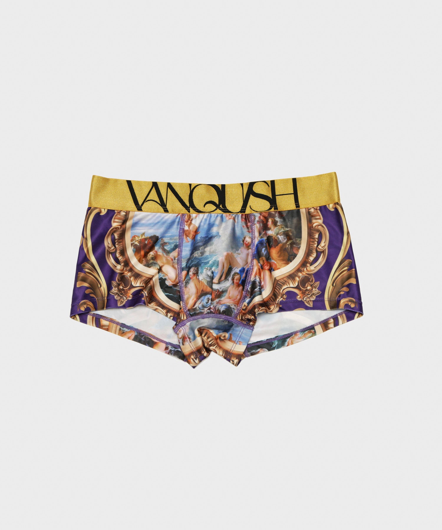 Golden Frame With Baroque Oil Painting Underwear[VUW155]