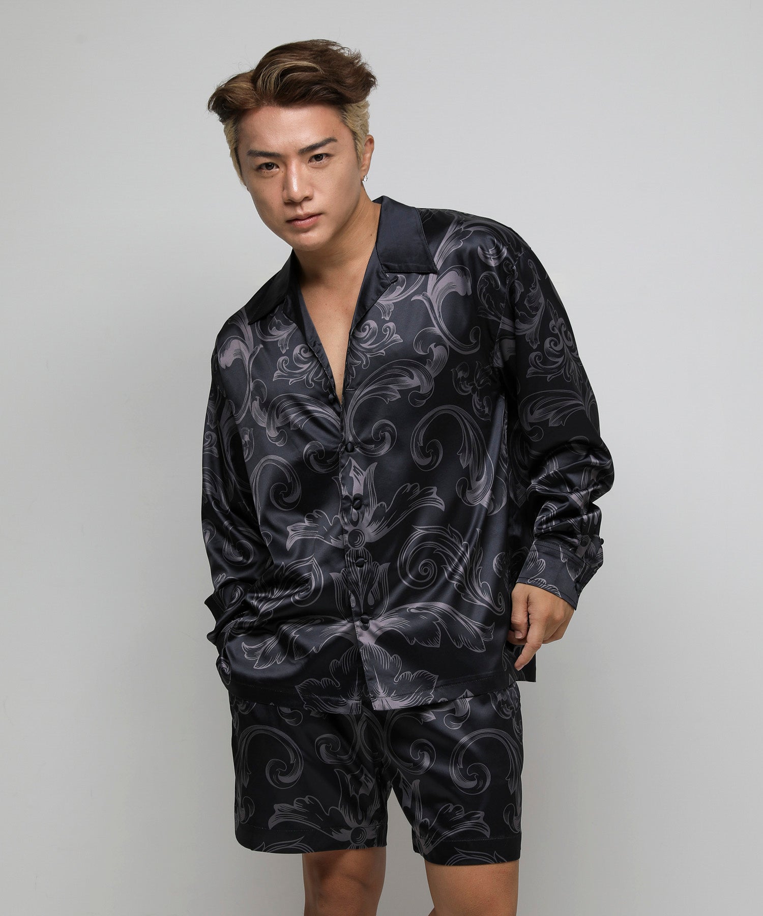 Classical Baroque Ornament Pattern shirt[VYS007]