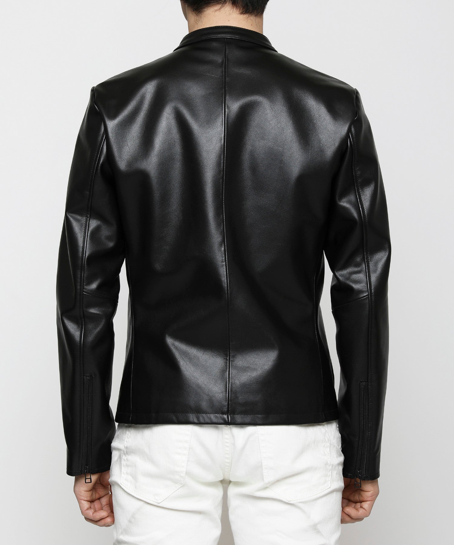 Cow Leather Single Riders Jacket [VJJ080]