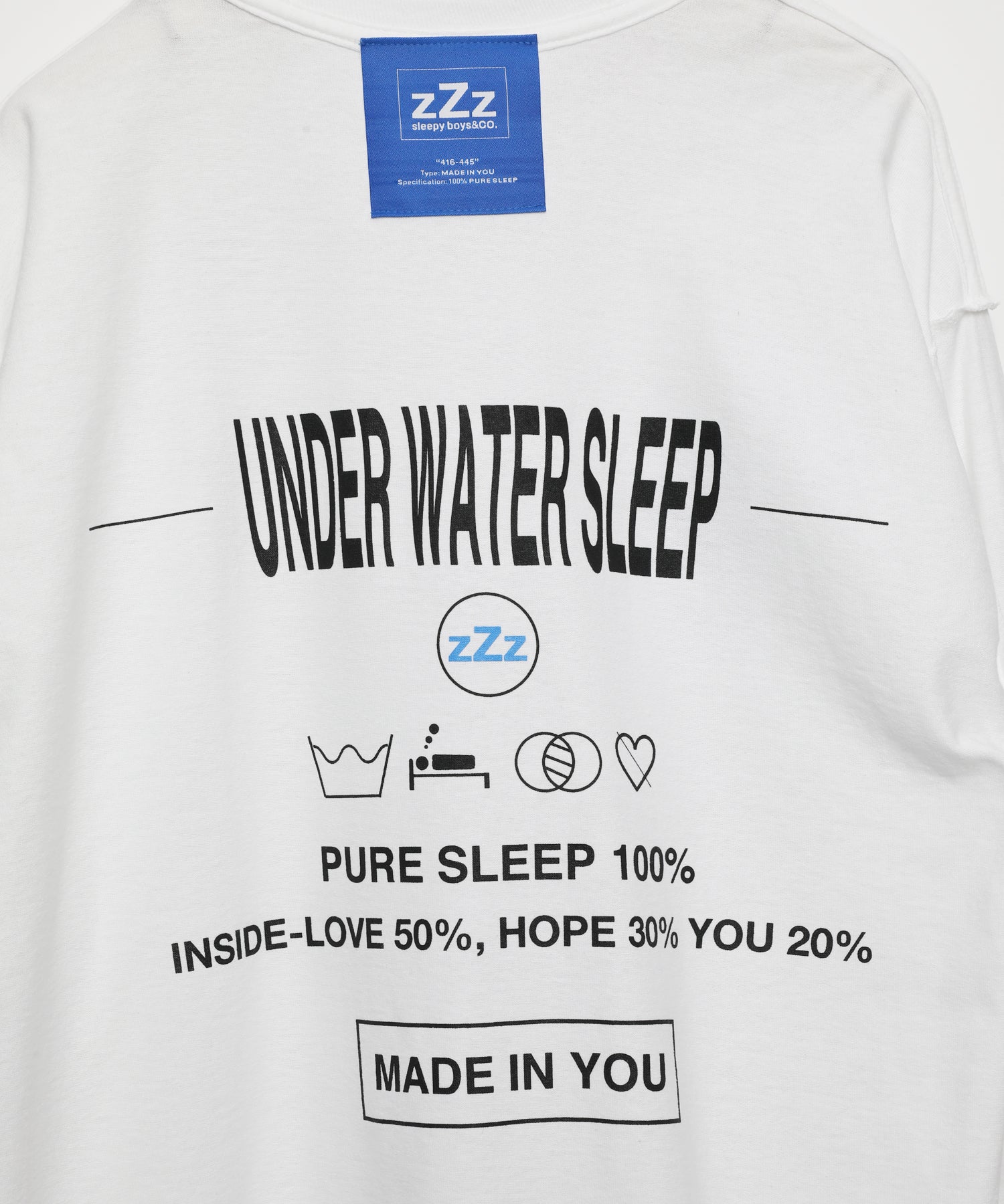 [2枚セット]zzz under water sleep T